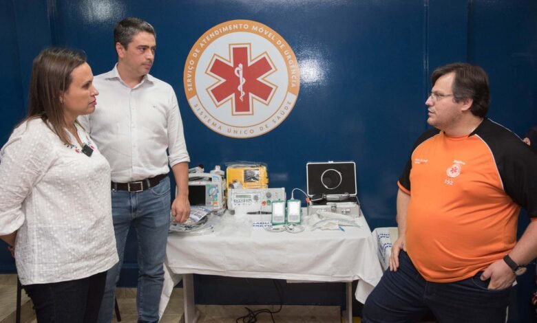 SAMU tem novos equipamentos, essenciais em atendimentos de urgência