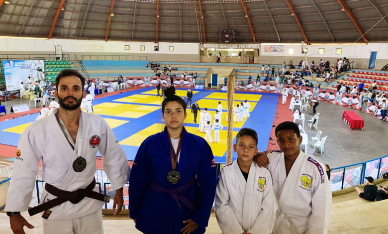 Judô olimpiense garante três medalhas no torneio de Guaíra