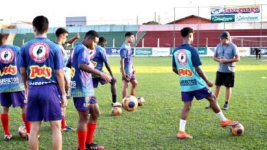 Barretos Esporte Clube treina para enfrentar o Tanabi