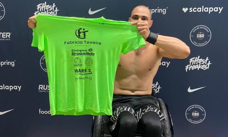 O atleta barretense Fabrício Taveira foi o vice-campeão do Fittest Freakest Challenge 2022, campeonato europeu de crossfit que aconteceu em Barcelona