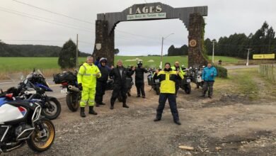 Motociclistas paulistas começam a expedição "Caminhos do Gelo"