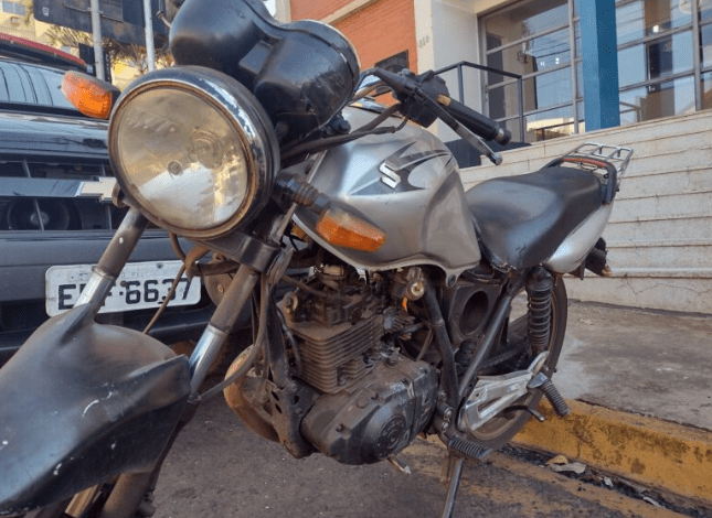Moto furtada ano passado em Bebedouro é encontrada em Barretos
