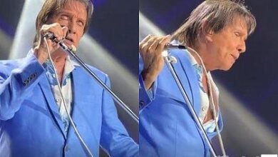 VÍDEO - Roberto Carlos surta e manda fã se calar durante show