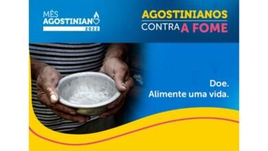Freis agostinianos realizam campanha de arrecadação de alimentos para famílias que vivem em situação de fome em todo o Brasil.