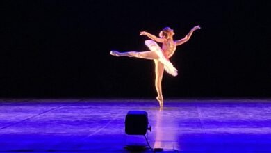 Bailarina Santista no Bolshoi