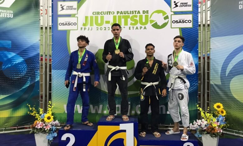 Atletas barretenses conquistam 11 medalhas no Circuito Paulista de Jiu-Jitsu