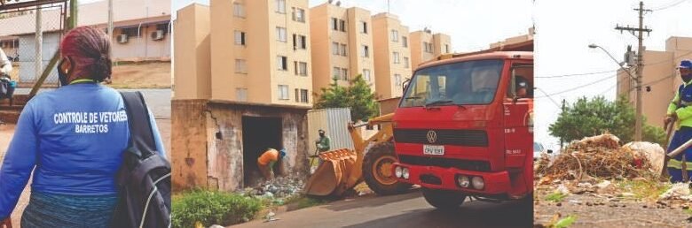 Prefeitura realiza Arrastão da Limpeza no Conjunto Habitacional Dr. Luís Spina