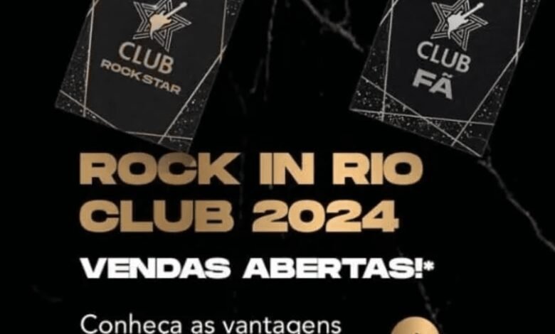 Cartões do Rock in Rio 2024