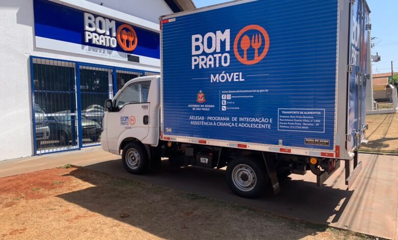 Barretos passa a contar com Bom Prato Móvel