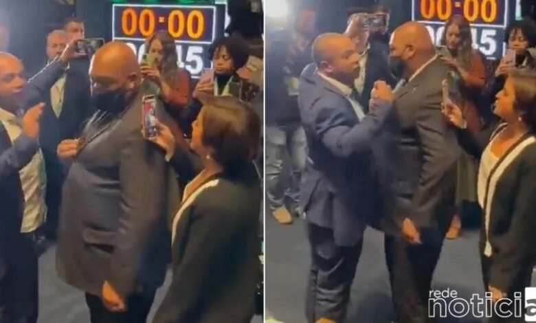 VÍDEO - Deputado Estadual Douglas Garcia causa confusão com jornalista Vera Magalhães