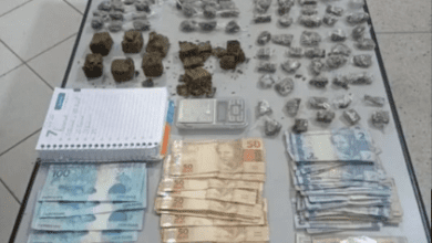 Polícia descobre imóvel com 2 quilos de drogas escondidas