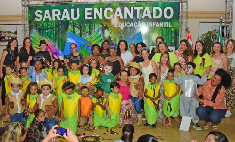 1° Sarau Encantado da Educação Infantil emociona público na Estação Cultura