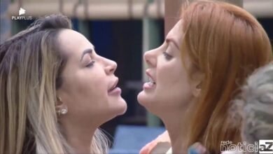A Fazenda 14 - Deborah e Deolane batem boca e quase partem para agressão