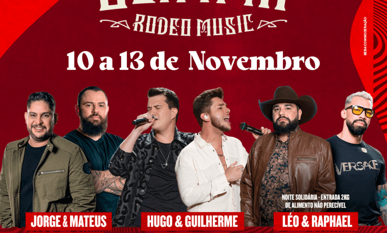 Quatorze finalistas disputam o Concurso de Rainha do Olímpia Rodeo MusicQuatorze finalistas disputam o Concurso de Rainha do Olímpia Rodeo Music