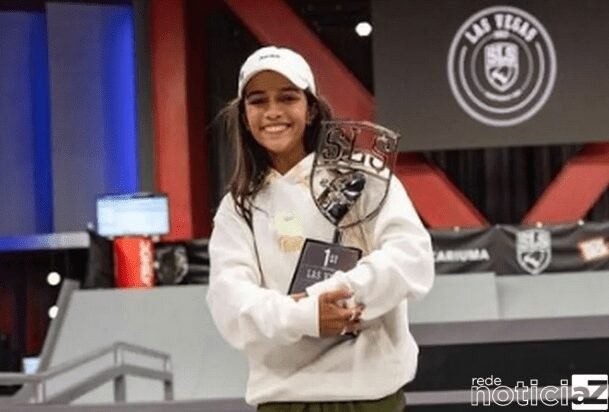 Rayssa Leal vence mais uma etapa da SLS e segue com 100% de aproveitamento