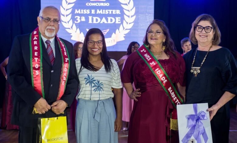 Confira os eleitos Miss e Mister Terceira Idade 2022