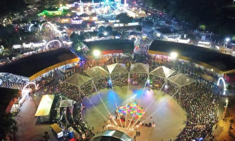 A retomada presencial do Festival do Folclore da Estância Turística de Olímpia, em 2022, bateu recorde de público com mais de 160 mil pessoas