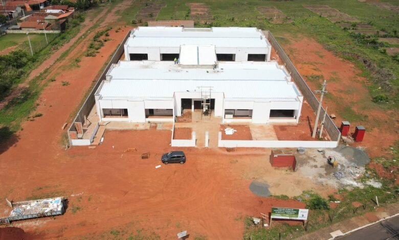 Obras da creche do Jardim Maranata estão cerca de 60% concluídas 