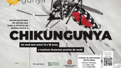 Instituto recruta voluntários para teste de vacina contra chikungunya