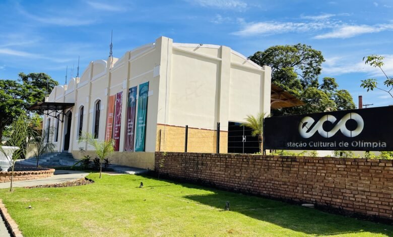 Estação Cultural de Olímpia comemora 1 ano de inauguração com abertura de novas mostras e exposições de artes gratuitas