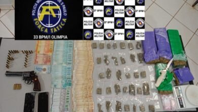 Polícia prende irmãos por tráfico de drogas e posse de arma de fogo