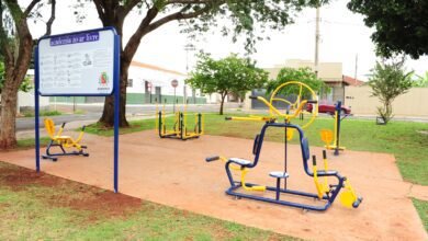 Barretos, por meio da Secretaria Municipal de Esportes e Lazer, instalou uma academia ao ar livre na Praça "Geraldo Antônio Correa"