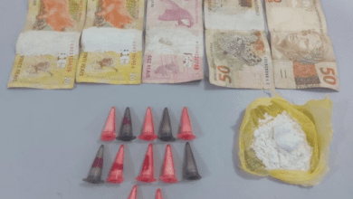 Polícia Militar prende foragido da justiça por tráfico de drogas