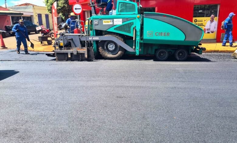 Prefeitura de Guaíra inicia recapeamento asfáltico