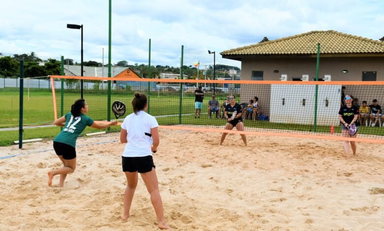 Torneio de Beach Tennis agita final de semana em Olímpia
