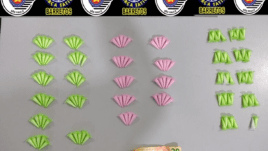 Menores são detidos com droga após tentativa de fuga