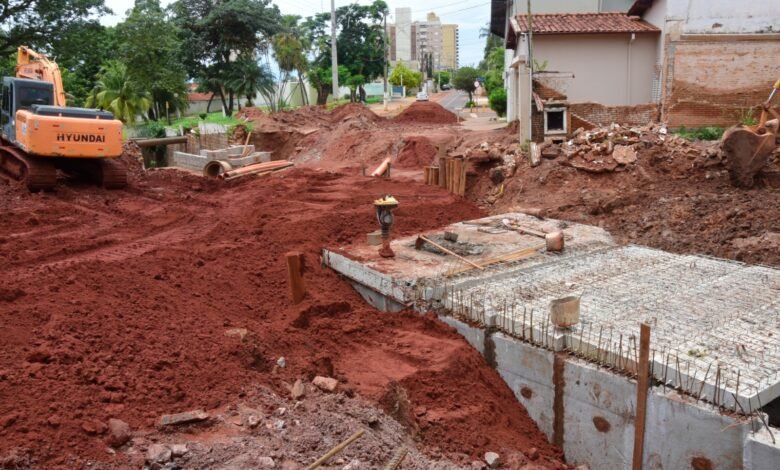 Obra de drenagem e prevenção de enchente entra na fase final