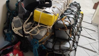 Polícia Federal e Polícia Marítima Militar apreendem 582kg cocaína no Porto de Santos