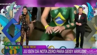 VÍDEO - Modelo que mostrou ânus ao vivo na RedeTV planeja retorno ao Carnaval