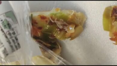 Cliente encontra larva viva dentro de pão recheado
