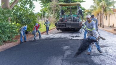 Ruas em Barretos recebem recapeamento asfáltico