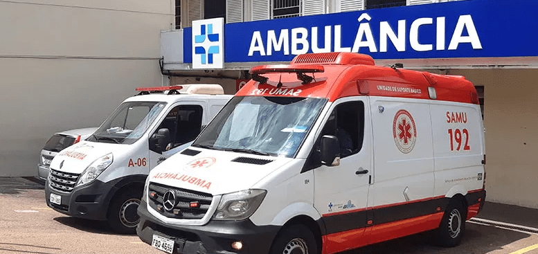 Taxista vítima de assalto é agredido e socorrido pelo Samu