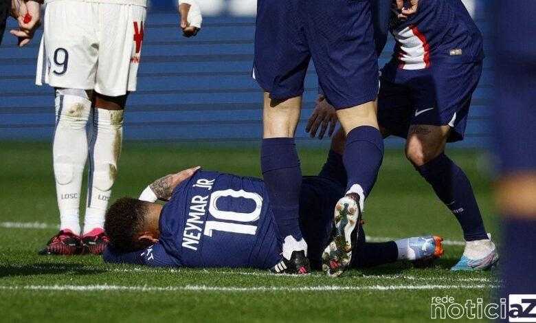 Lesionado, Neymar ficará fora do duelo da Liga dos Campeões na quarta