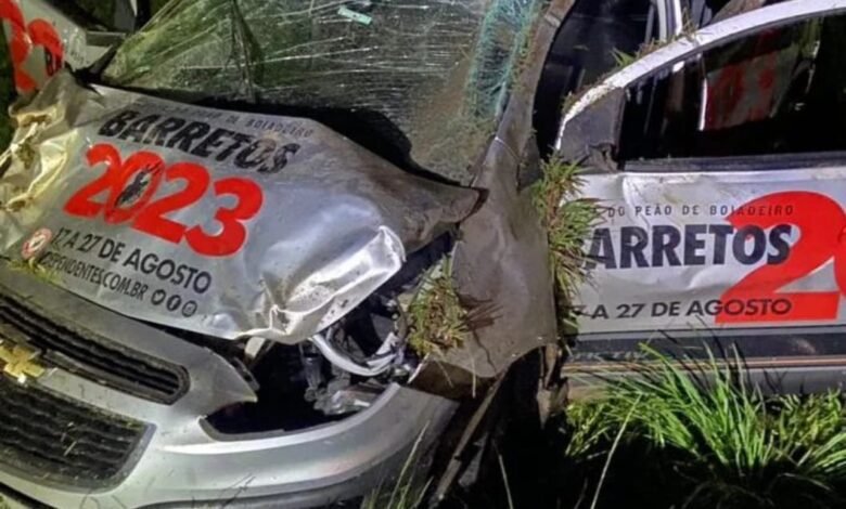 Fotógrafo barretense se envolve em acidente na rodovia Faria Lima