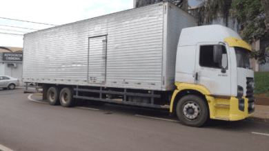 Caminhão roubado que transportava aquecedor solar é encontrado na rodovia Assis Chateaubriand