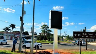 Olímpia, no Estado de São Paulo, começou a receber nos últimos dias, instalações de relógios urbanos