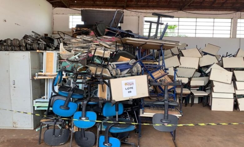 Saiba como ter acesso aos lotes do leilão de bens patrimoniais realizado em Olímpia 