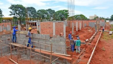 Obras do Novo "Postão" avançam e pavimento térreo começa a ser estruturado