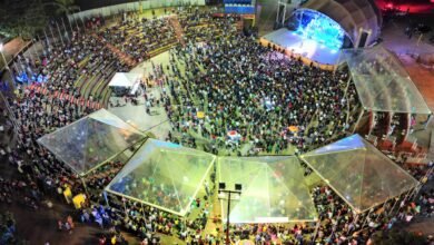 Show com o cantor Leonardo e missa festiva encerram comemorações do aniversário de Olímpia