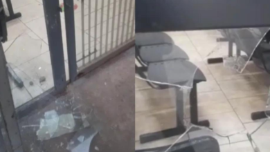 Unidade de saúde é alvo de depredação e tem vidros quebrados