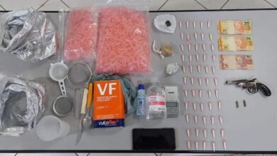 Homem é preso por tráfico de drogas e posse irregular de arma de fogo