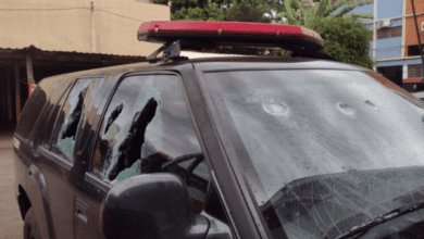 Mulher de 38 anos presa após danificar viatura da Polícia