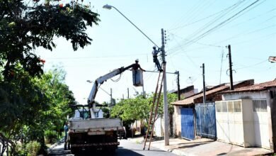 Iluminação de LED começa a ser instalada em novos bairros de Olímpia