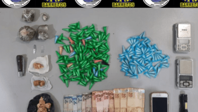 Operação contra tráfico de drogas detém três homens