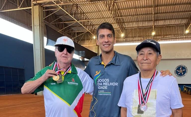 Barretenses se destacam no tênis no segundo dia de competições do 25° JOMI
