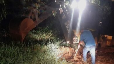 Abastecimento de água é interrompido após acidente